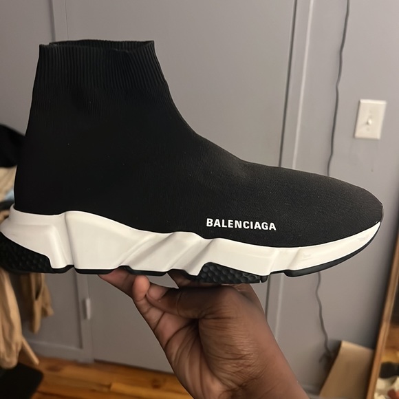 The are Balenciaga speed recycled knit sneakers European size 40 (10) - Picture 3 of 8